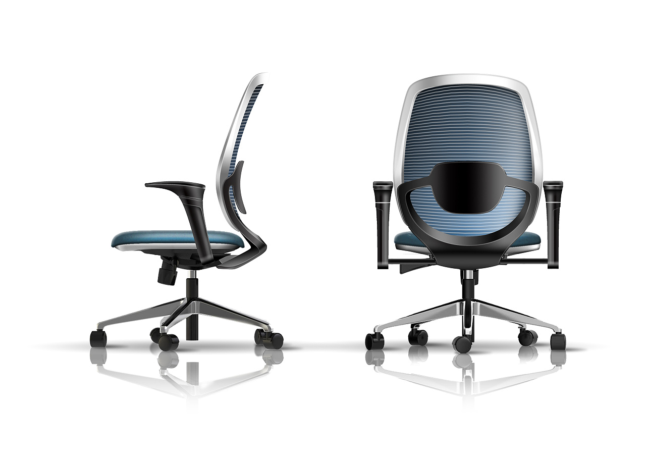 办公椅设计 网椅设计|工业/产品|生活用品|阔弧工业设计 