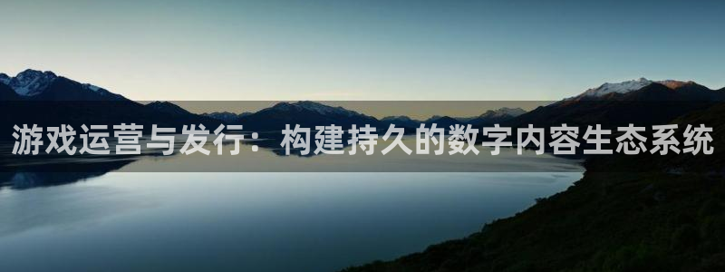 db电竞集团是什么企业：游戏运营与发行：构建持久的数字内容生态系统